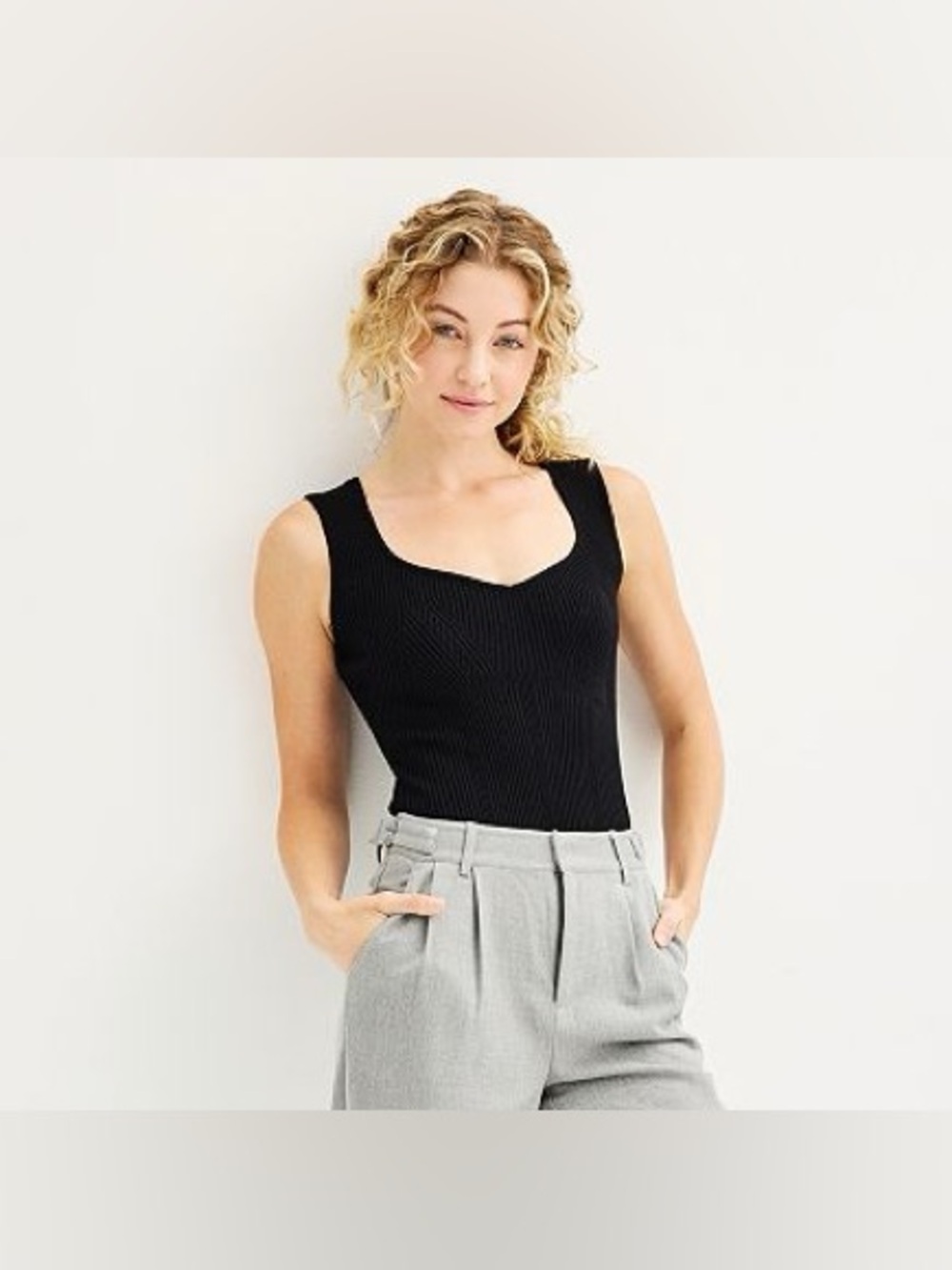 Kohls Junior So Sleeveless Sweater Bodysuit
